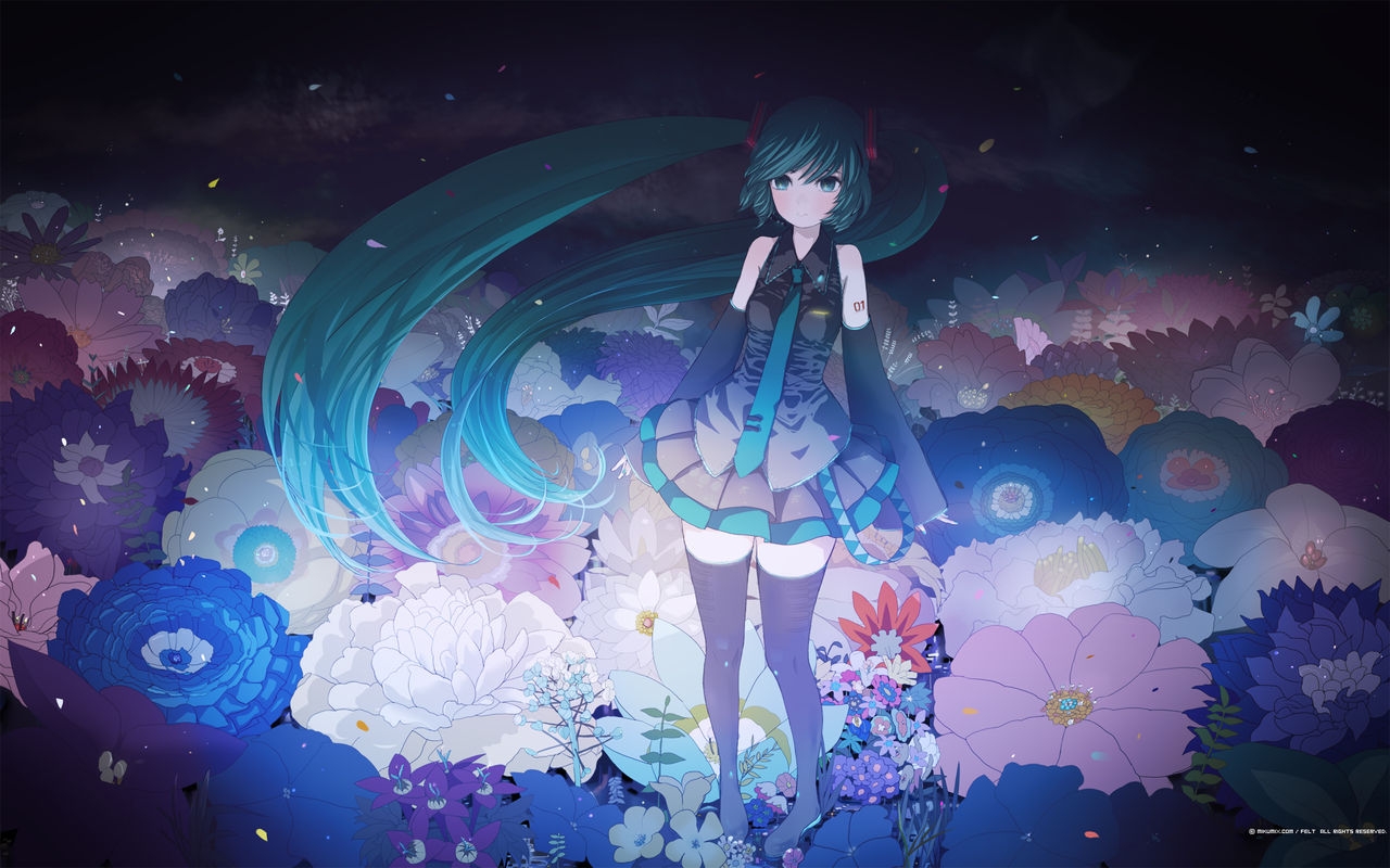 初音ミクWidescreen Wallpaper(7) 32