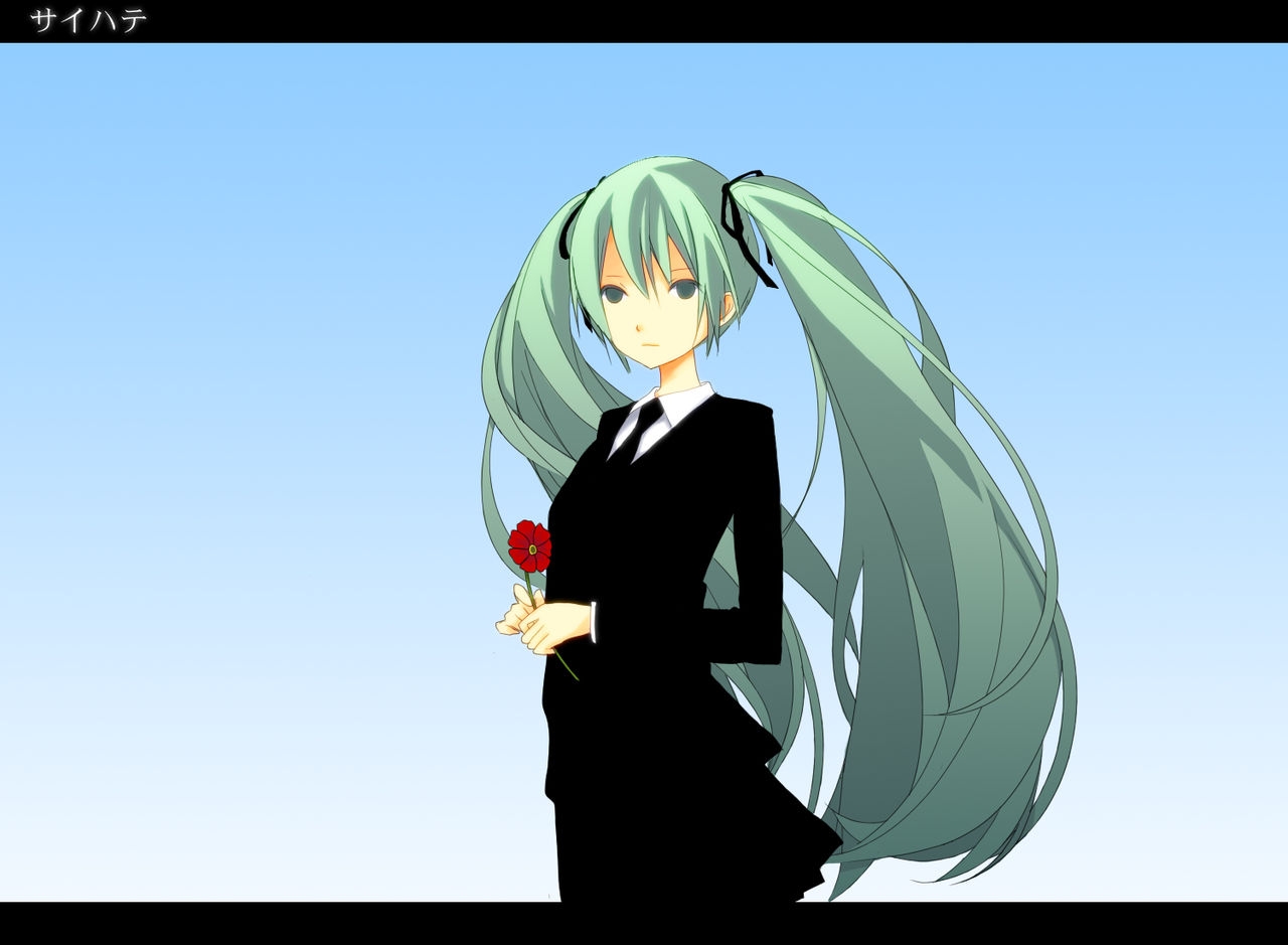 初音ミクWidescreen Wallpaper(7) 35