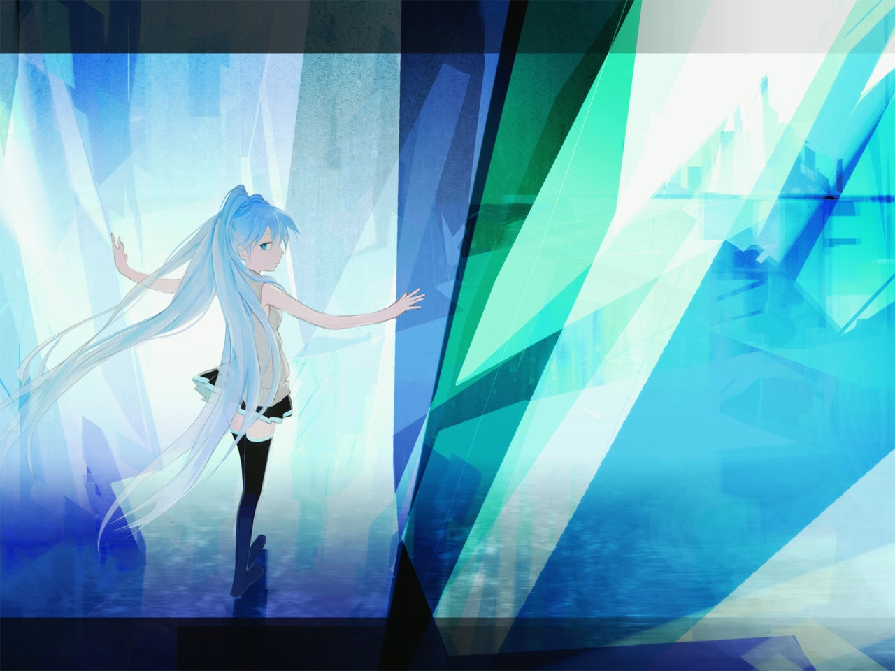 初音ミクWidescreen Wallpaper(7) 36