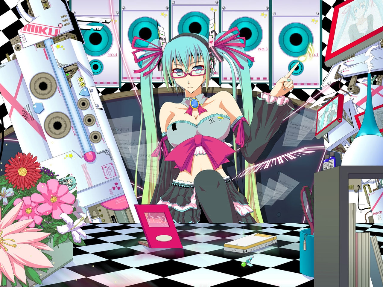 初音ミクWidescreen Wallpaper(7) 37