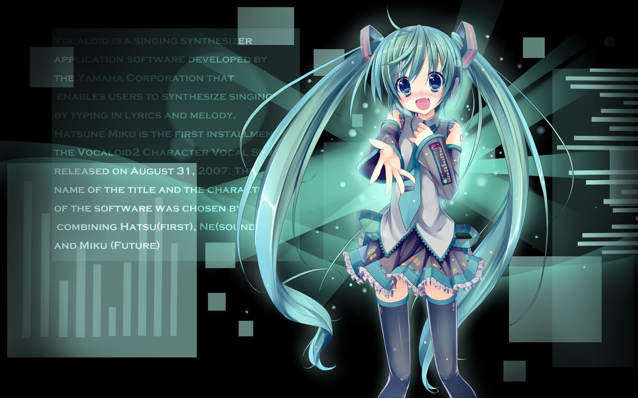 初音ミクWidescreen Wallpaper(7) 40