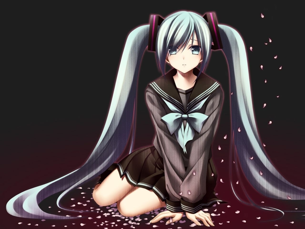 初音ミクWidescreen Wallpaper(7) 47