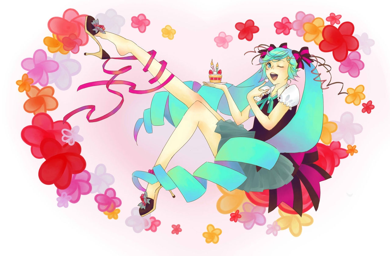 初音ミクWidescreen Wallpaper(7) 54