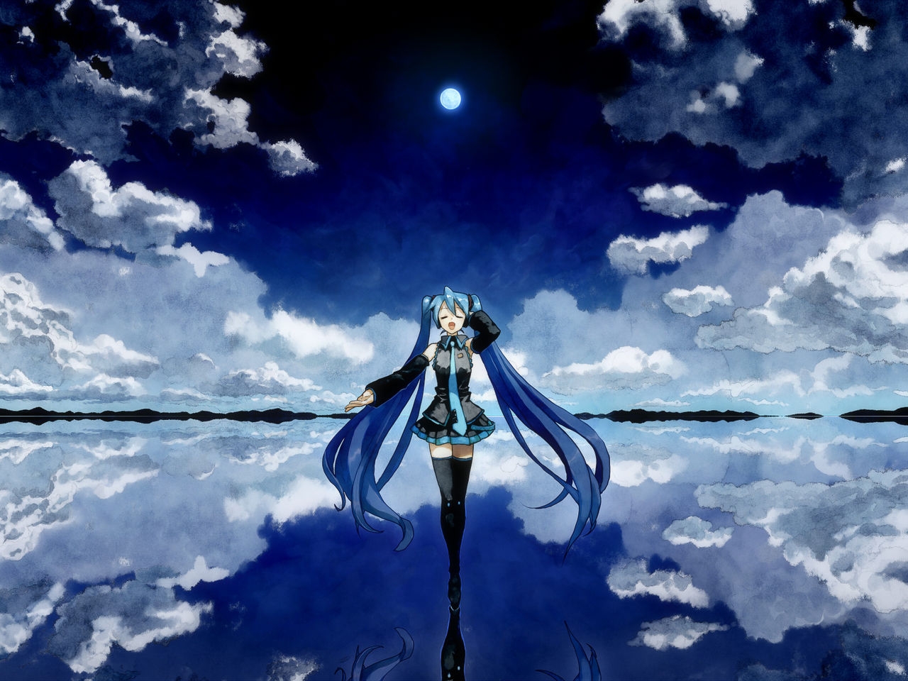 初音ミクWidescreen Wallpaper(7) 55