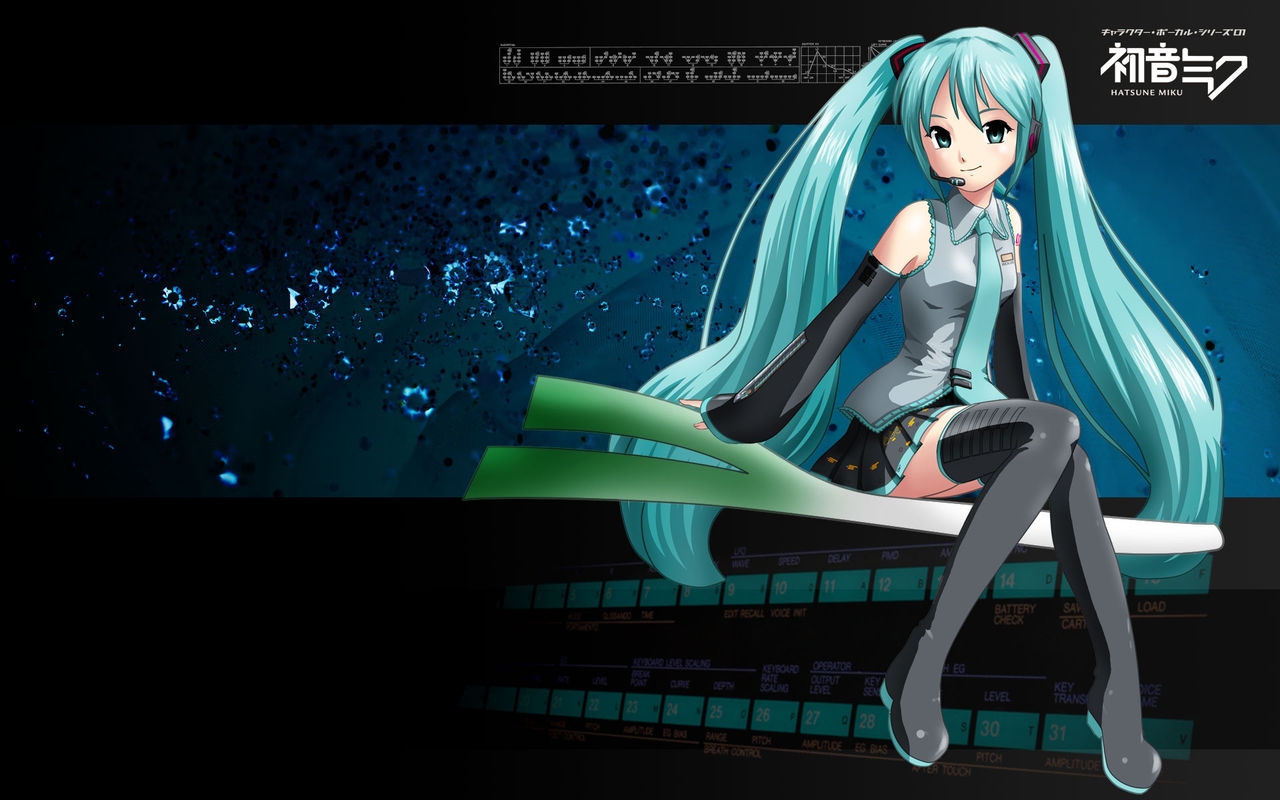 初音ミクWidescreen Wallpaper(7) 5