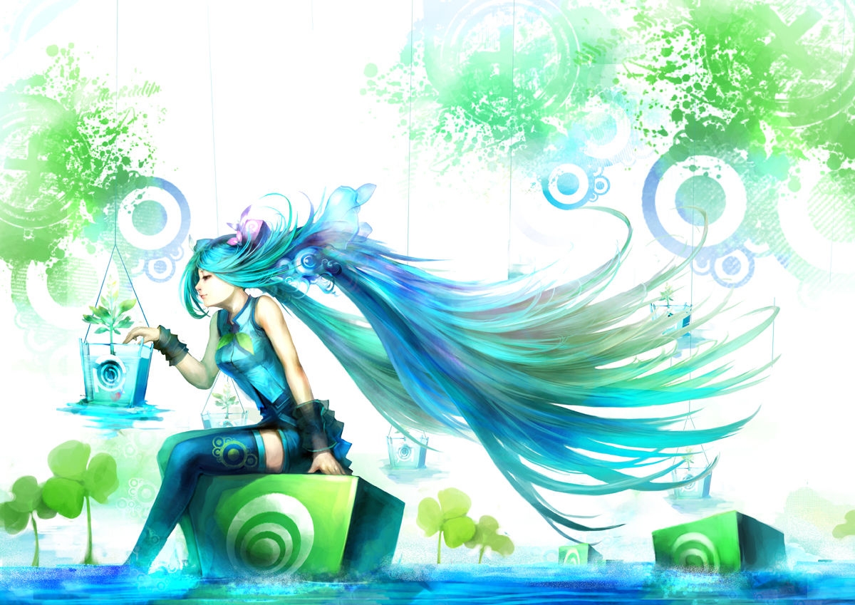 初音ミクWidescreen Wallpaper(7) 60