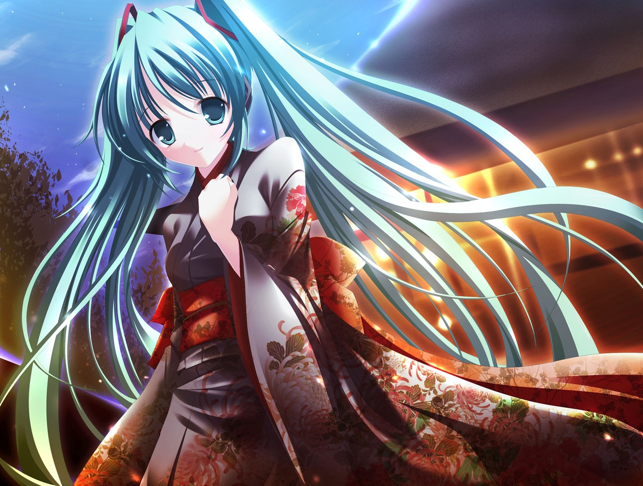 初音ミクWidescreen Wallpaper(7) 64