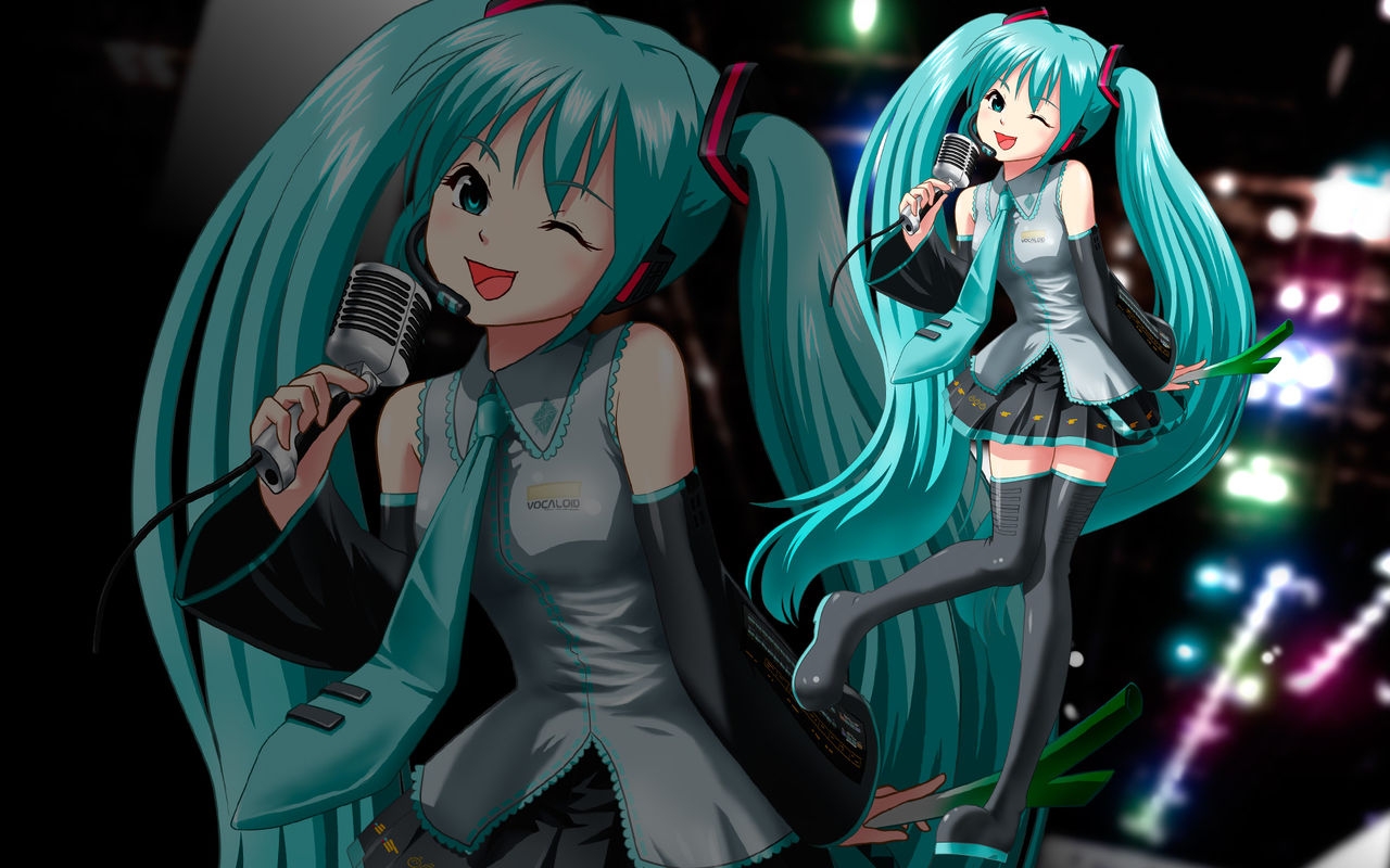 初音ミクWidescreen Wallpaper(7) 6