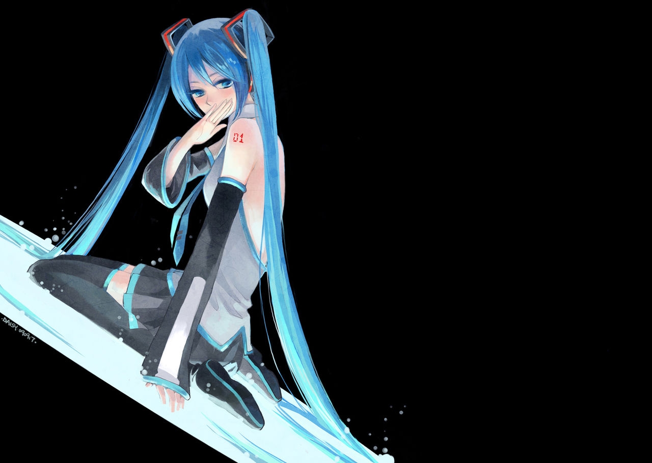 初音ミクWidescreen Wallpaper(7) 77