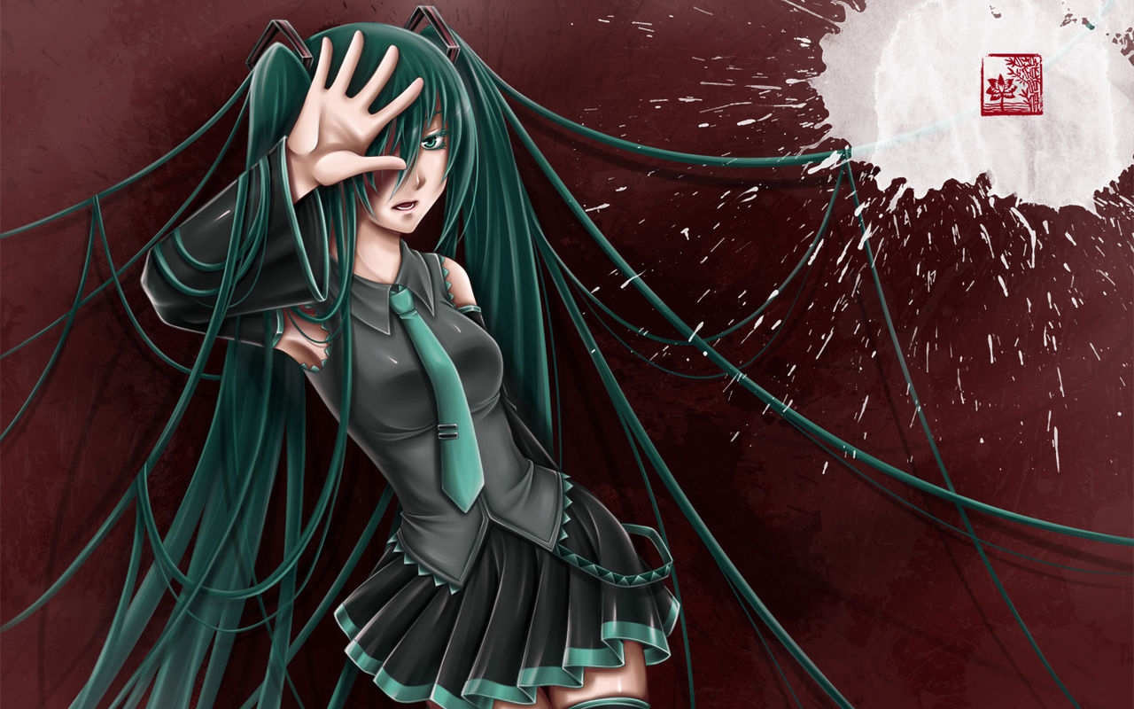 初音ミクWidescreen Wallpaper(7) 78