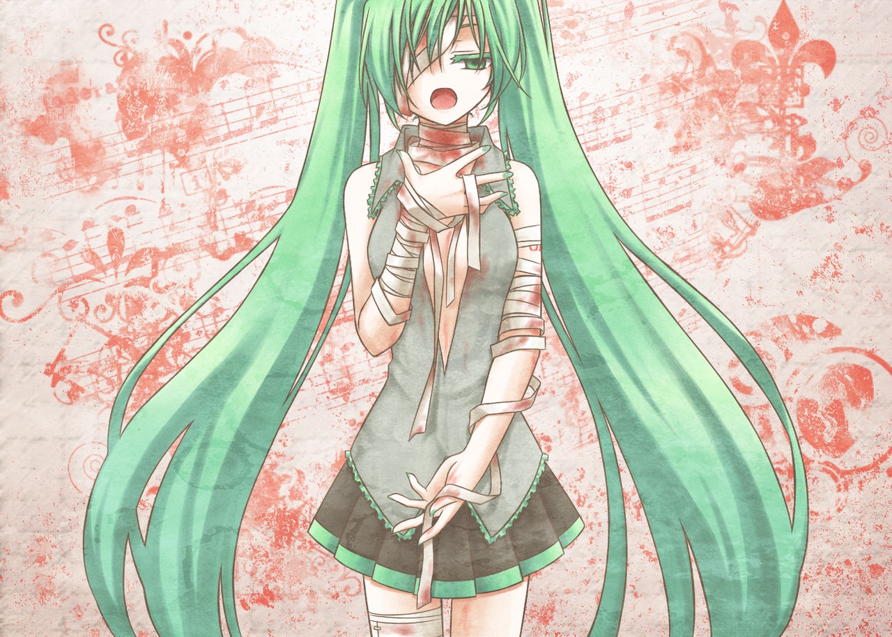 初音ミクWidescreen Wallpaper(7) 79