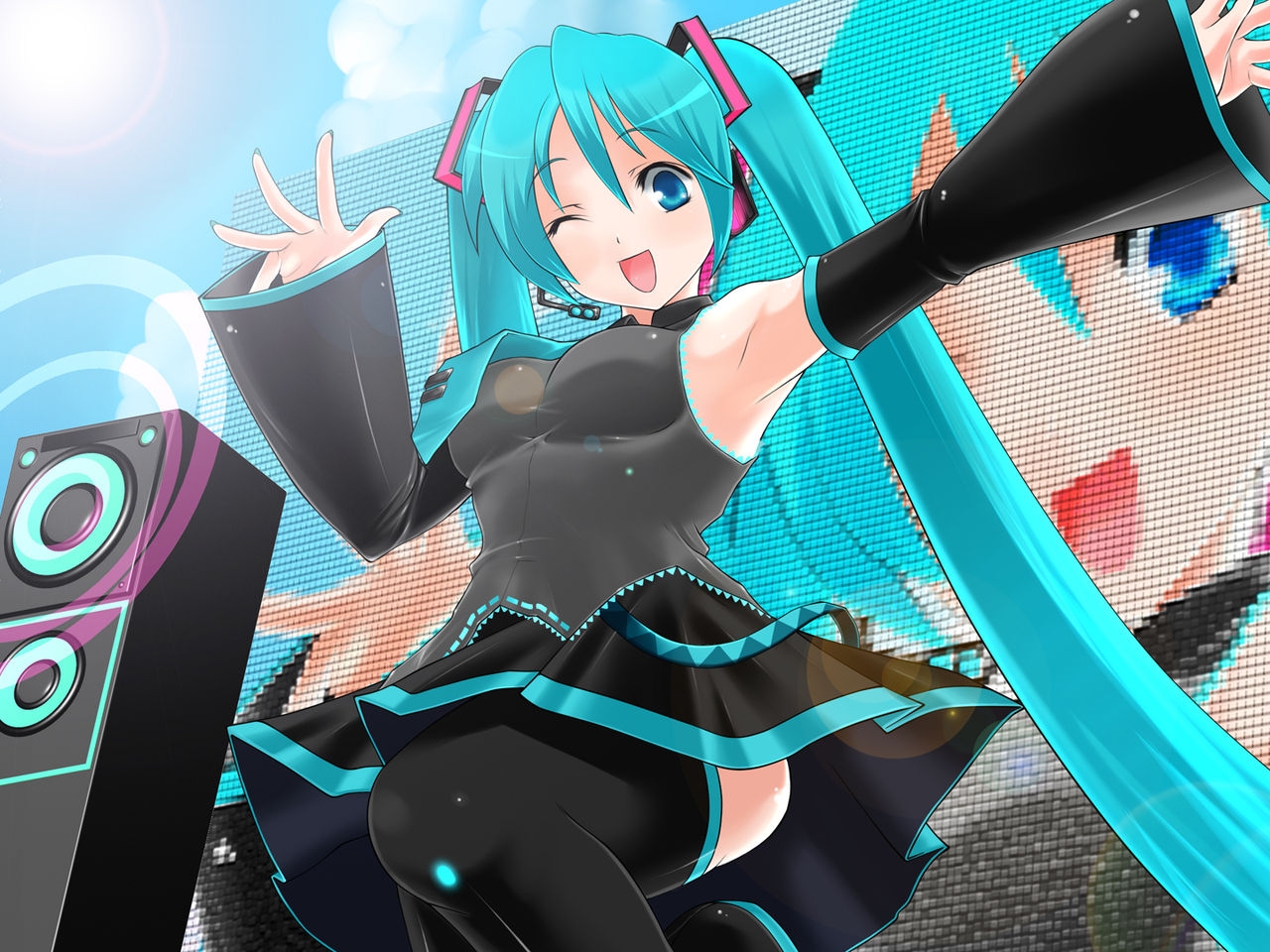 初音ミクWidescreen Wallpaper(7) 81