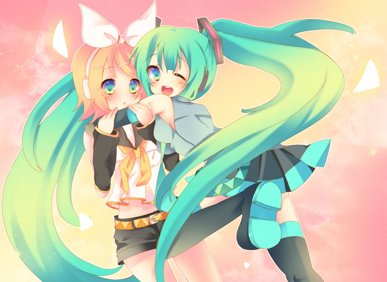 初音ミクWidescreen Wallpaper(7) 82