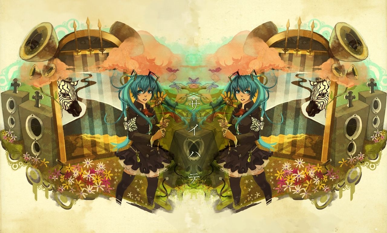 初音ミクWidescreen Wallpaper(7) 83