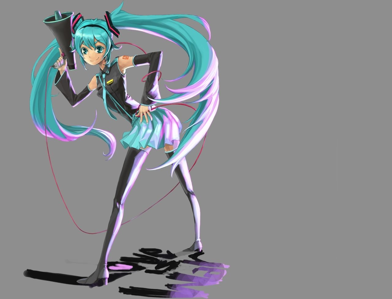 初音ミクWidescreen Wallpaper(7) 92