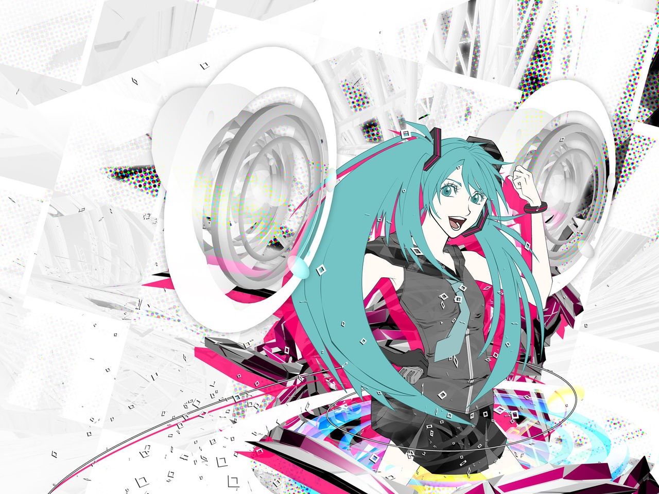 初音ミクWidescreen Wallpaper(7) 93