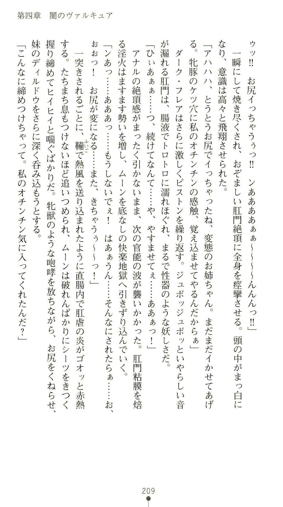 (Kannou Shousetsu) [Chikuma Juukou & Kamei & Shimachiyo] Seisenki Valkyrie Sisters ~Yami ni Ochita Idol~ (2D Dream Novels 324) 212