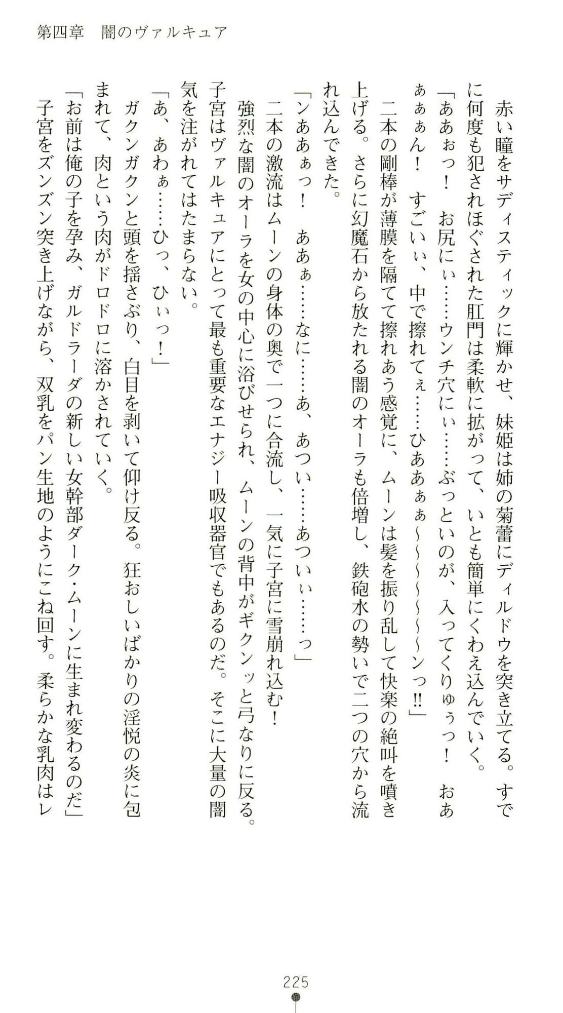 (Kannou Shousetsu) [Chikuma Juukou & Kamei & Shimachiyo] Seisenki Valkyrie Sisters ~Yami ni Ochita Idol~ (2D Dream Novels 324) 228