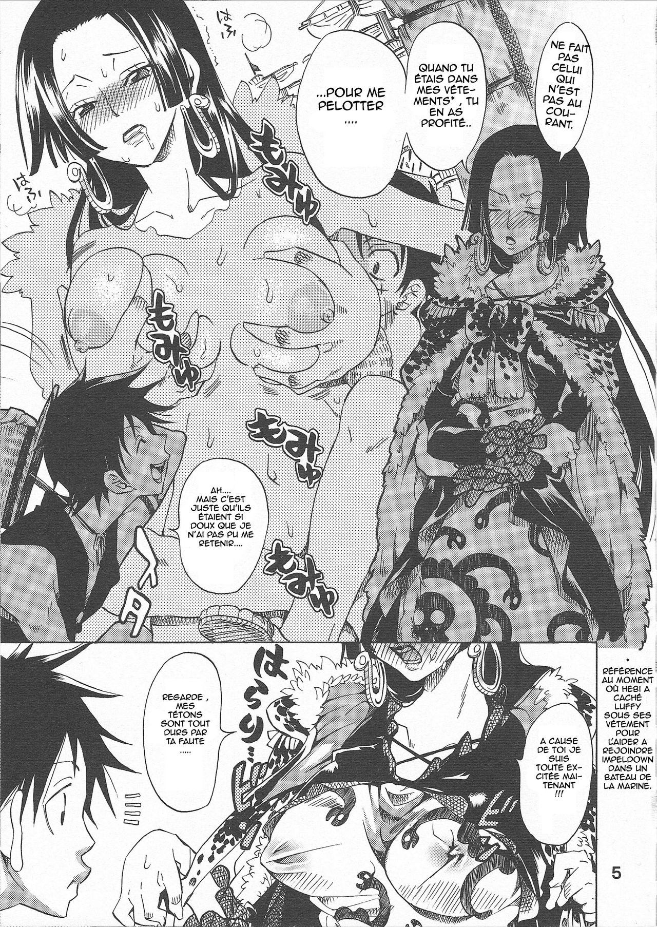 [Kurione-sha (YU-RI)] Hebihime-sama Goranshin desu! 2 (ONE PIECE) [French] [HentaiFR] 4