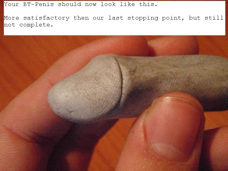 HOW TO: Blu-tack Penis! (Continuation from Blu-Tack Vagina) 4