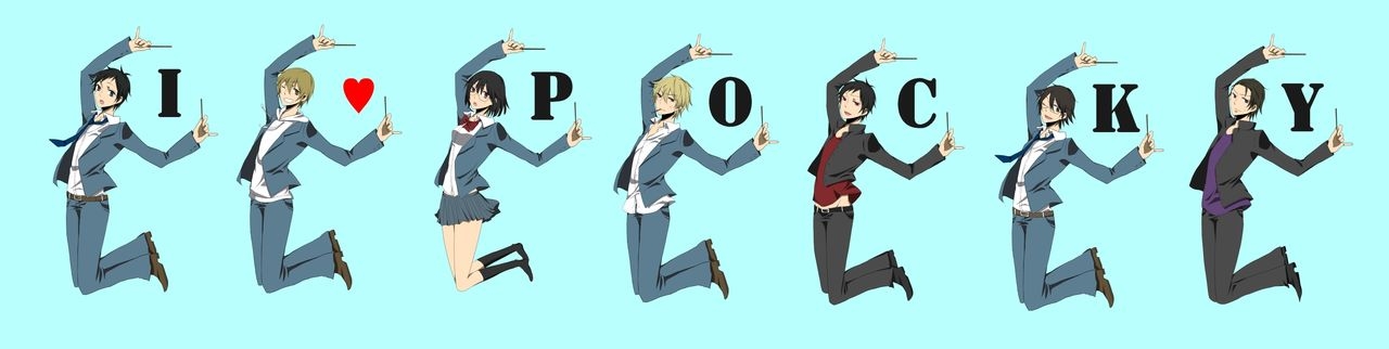 Durarara!! Big images collection set 2 103