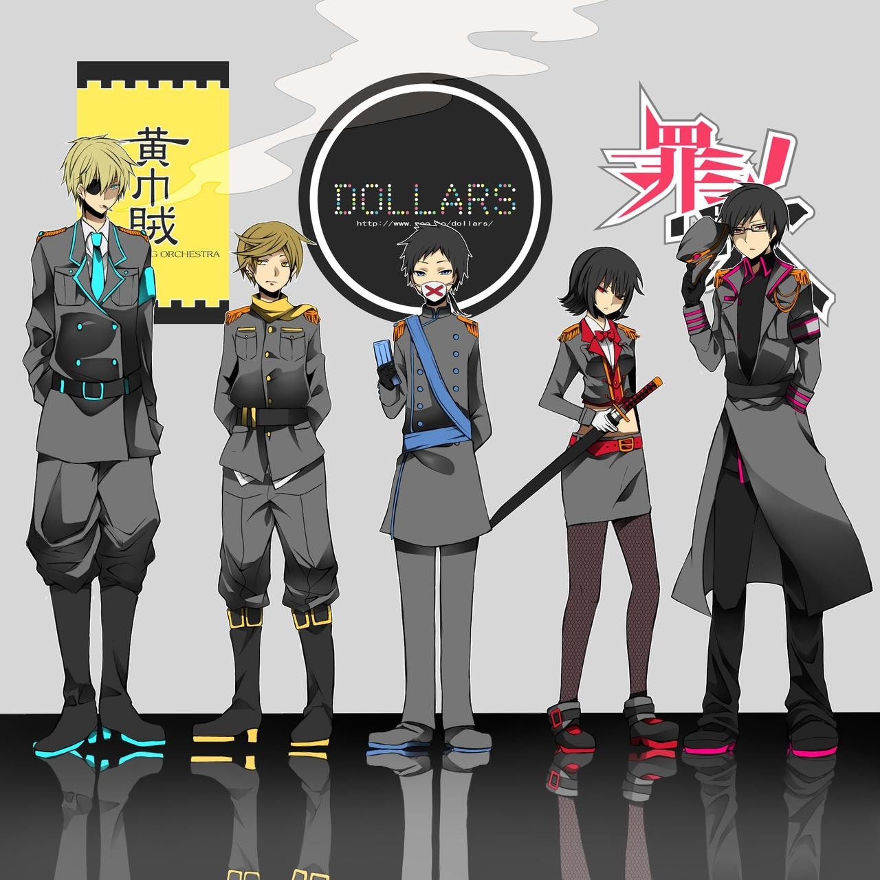 Durarara!! Big images collection set 2 112