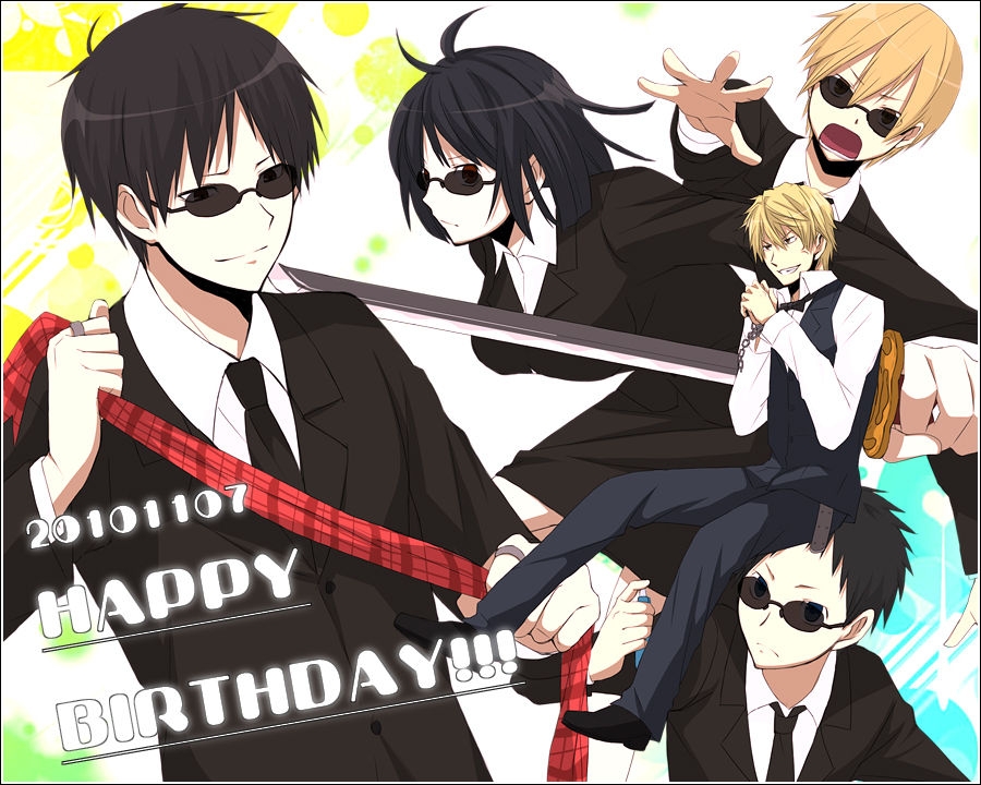 Durarara!! Big images collection set 2 116