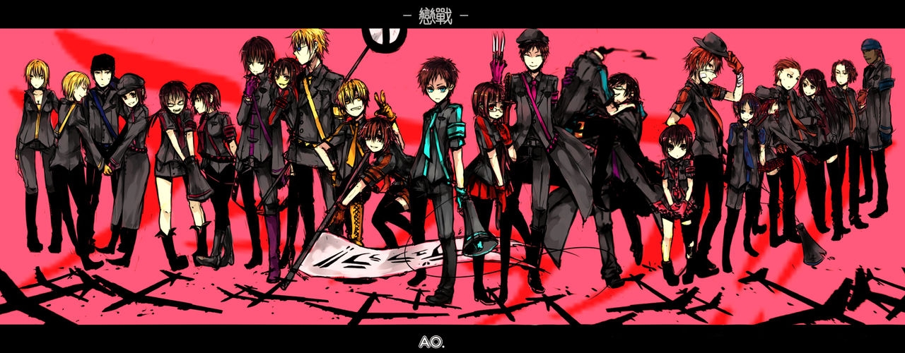 Durarara!! Big images collection set 2 154