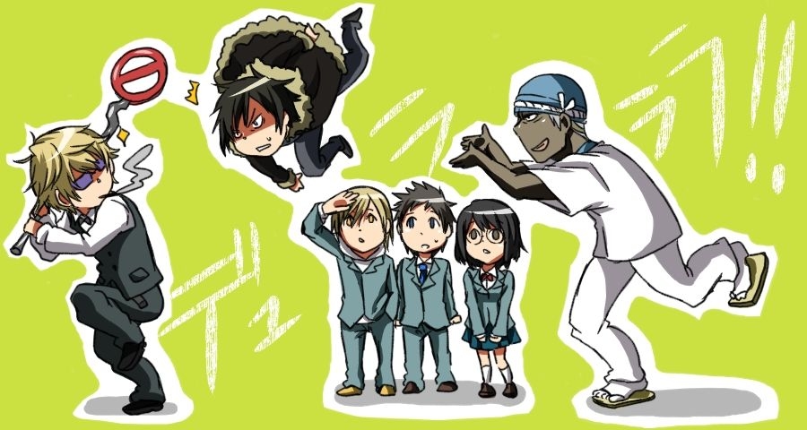 Durarara!! Big images collection set 2 159