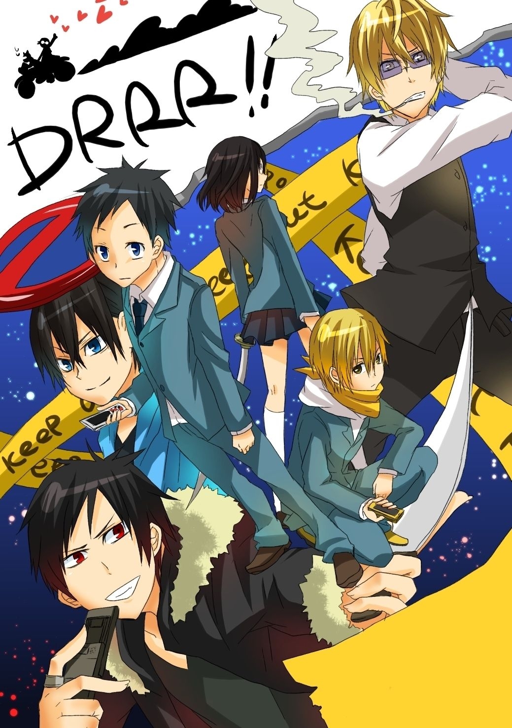 Durarara!! Big images collection set 2 161