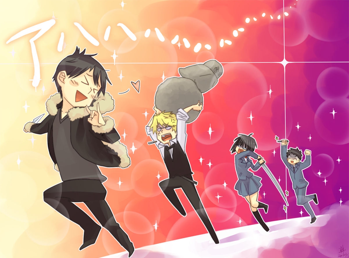 Durarara!! Big images collection set 2 164