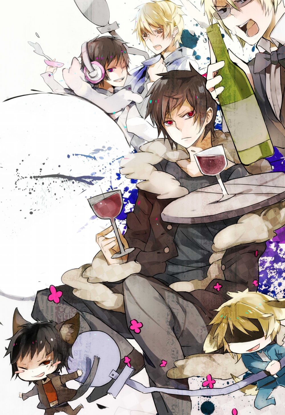 Durarara!! Big images collection set 2 247