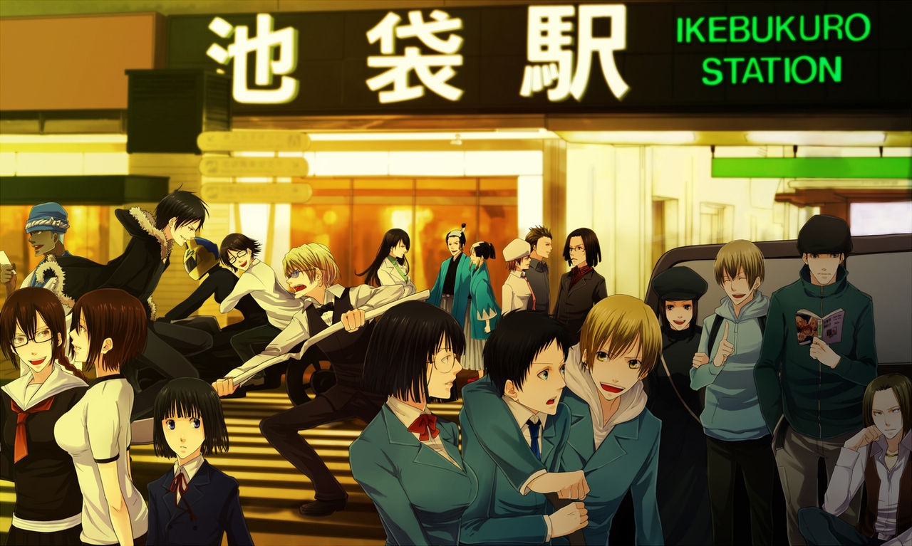 Durarara!! Big images collection set 2 25