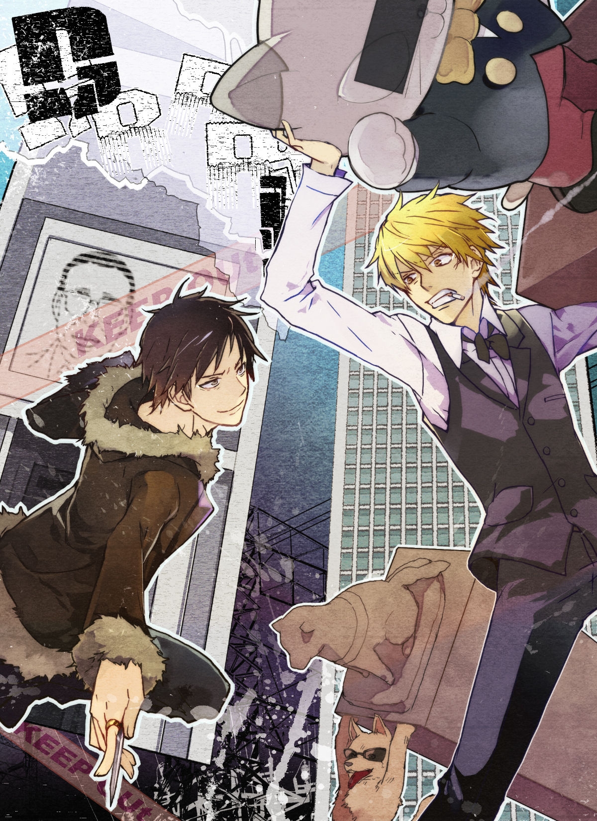 Durarara!! Big images collection set 2 287