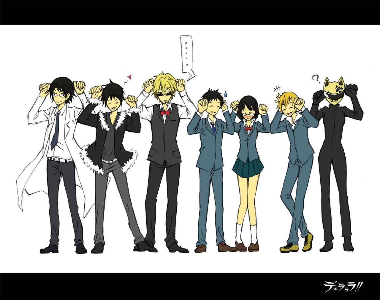 Durarara!! Big images collection set 2 34