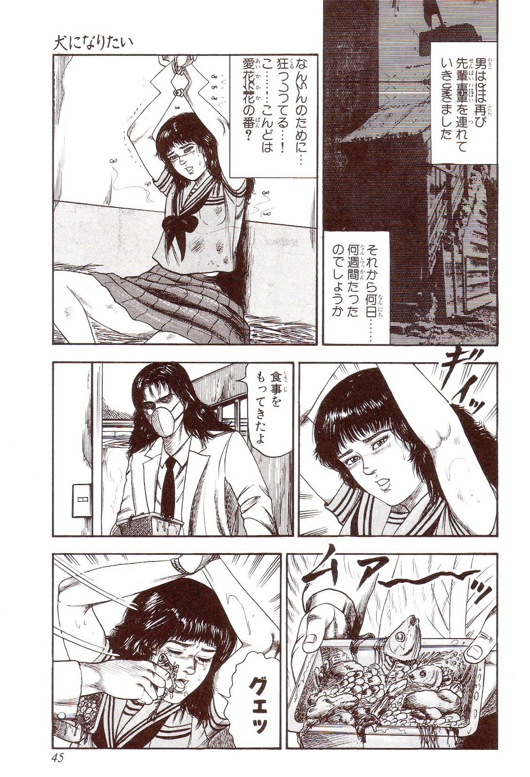 [Sanjou Tomomi] Inu ni Naritai -kyoufu manga shugyoku sakuhinshiyuu- 49