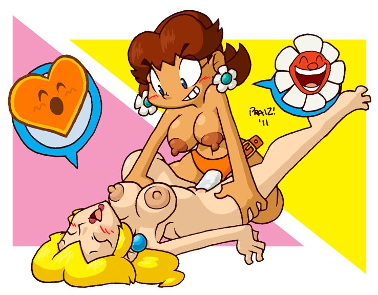 Super Mario Bros. Girls Futanari (Princess Peach, Princess Rosalina, Princess Daisy, Vivian) 108