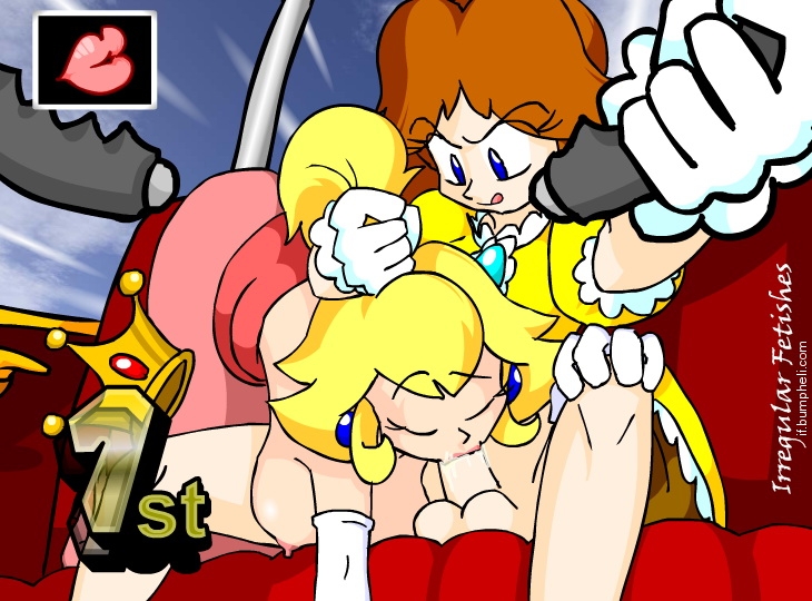 Super Mario Bros. Girls Futanari (Princess Peach, Princess Rosalina, Princess Daisy, Vivian) 112