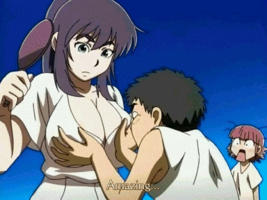 Random anime tits gifs  - Huge Breast gallery 31