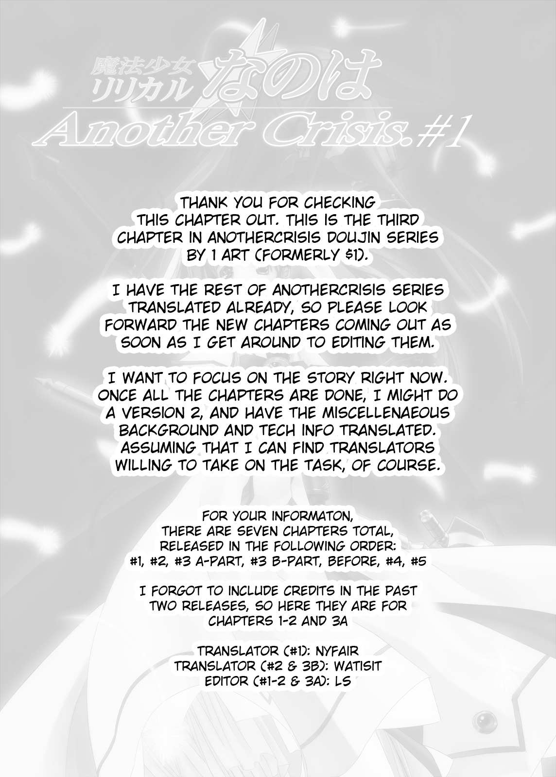 [$1 (TOM)] Mahou Shoujo Lyrical Nanoha - Another Crisis #3 [A Part] (Mahou Shoujo Lyrical Nanoha) [English] 32