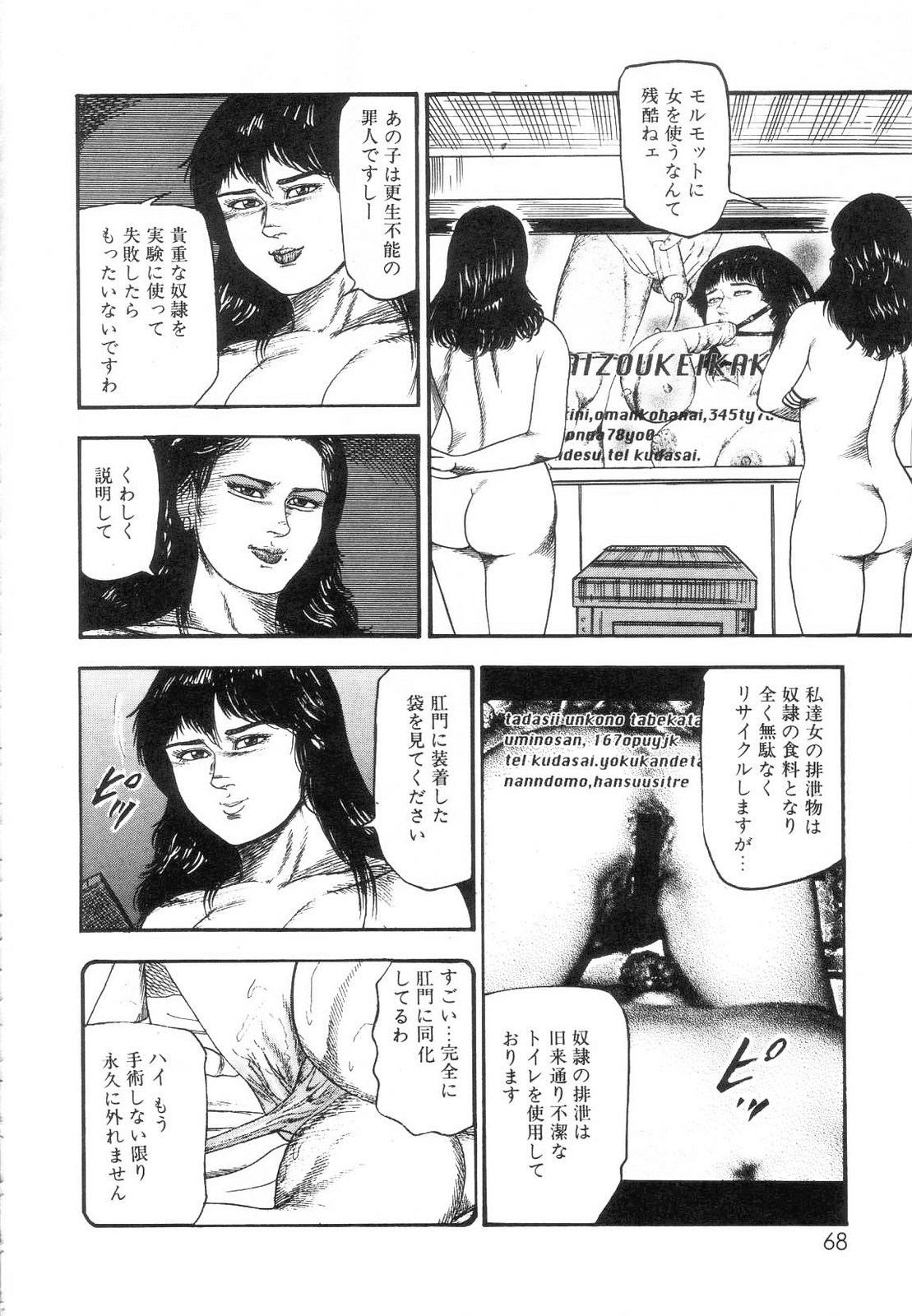[Sanjou Tomomi] Shiro no Mokushiroku Vol. 7 - Shiiku Ningyou Erika no Shou 69