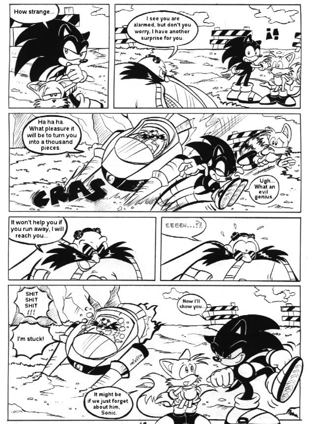 Sonic Adventure Fan Comic Unfinished 11