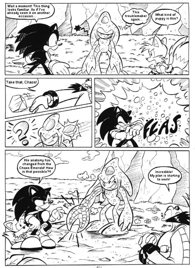 Sonic Adventure Fan Comic Unfinished 13
