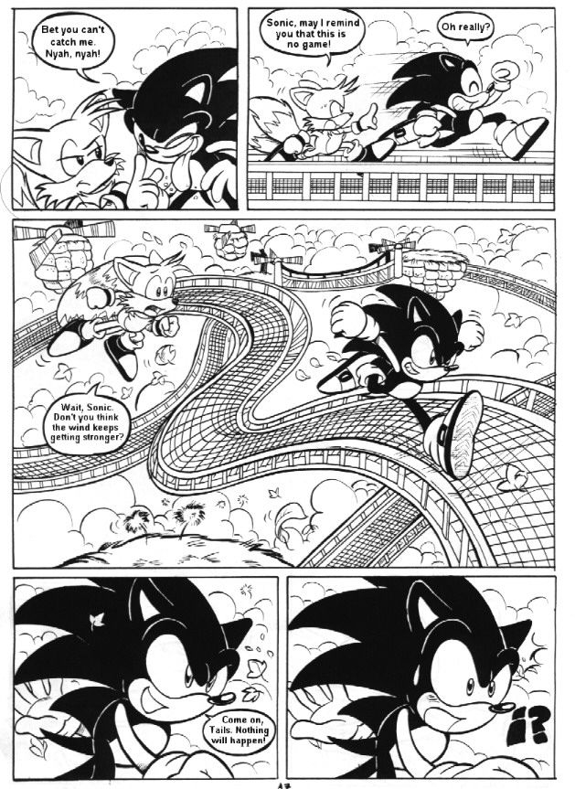 Sonic Adventure Fan Comic Unfinished 16
