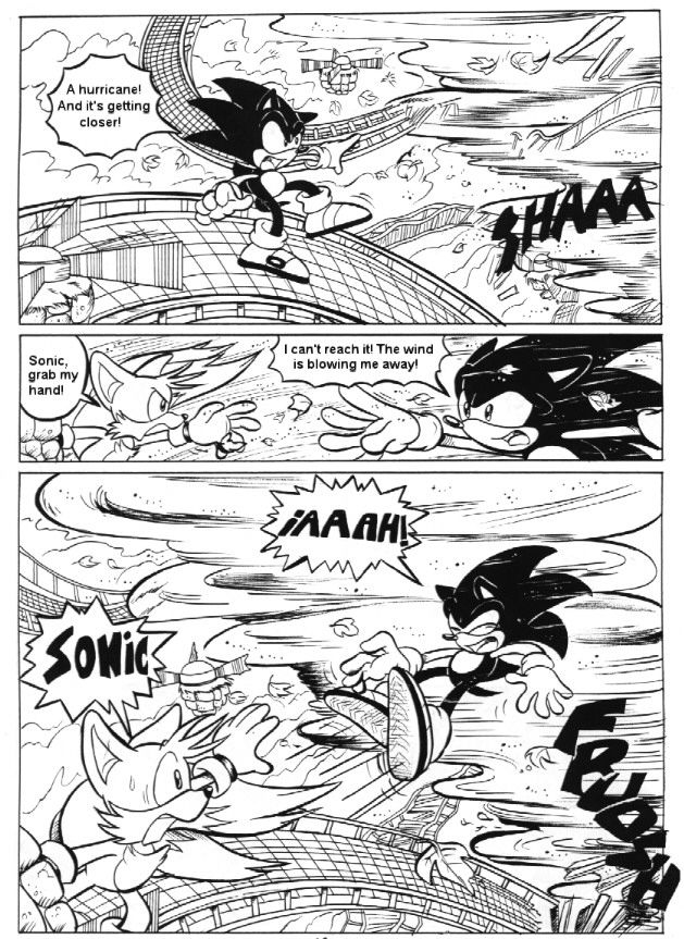 Sonic Adventure Fan Comic Unfinished 17
