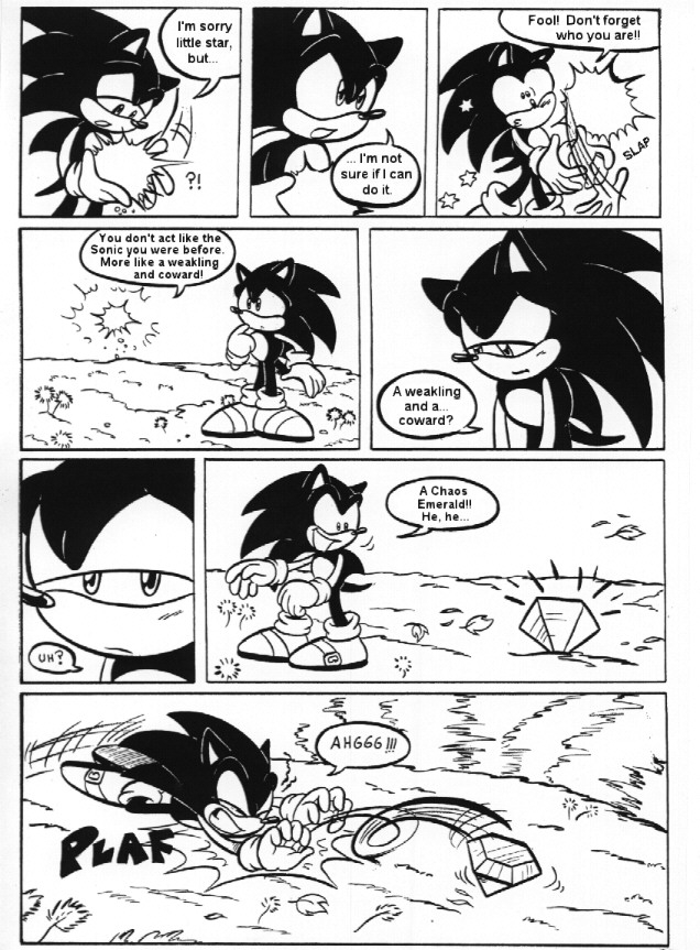 Sonic Adventure Fan Comic Unfinished 19
