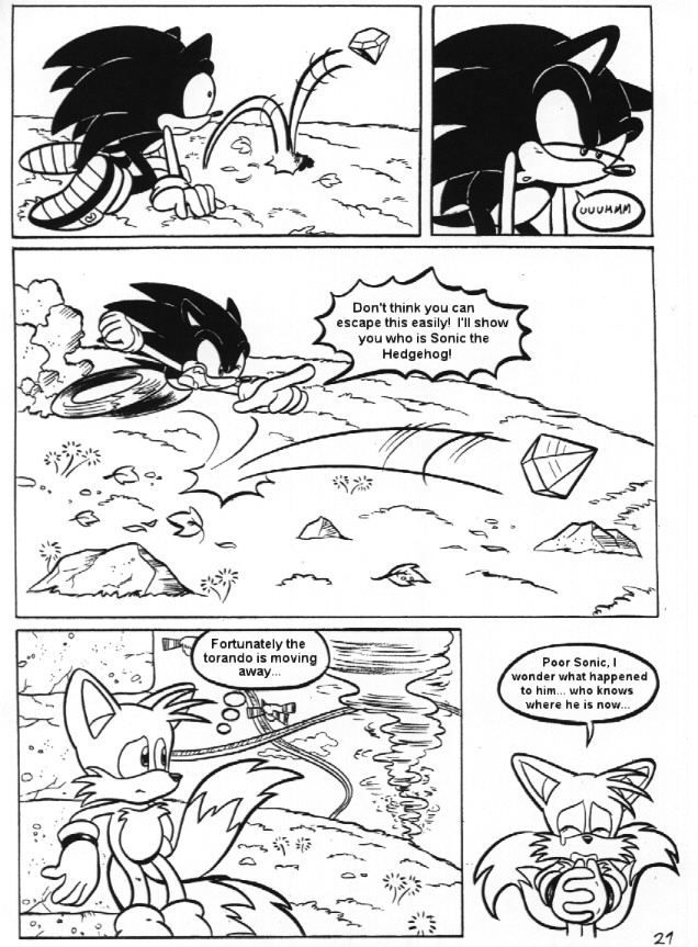 Sonic Adventure Fan Comic Unfinished 20