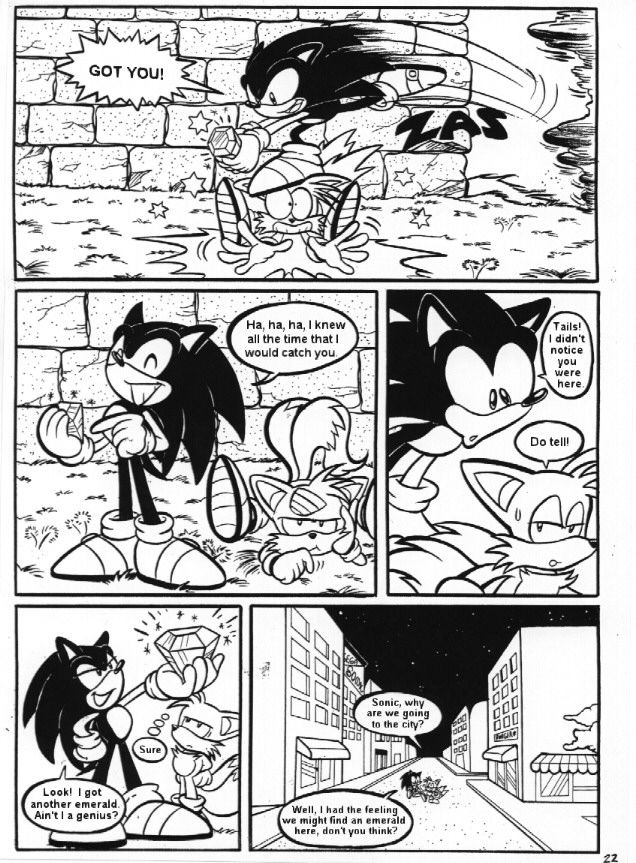 Sonic Adventure Fan Comic Unfinished 21