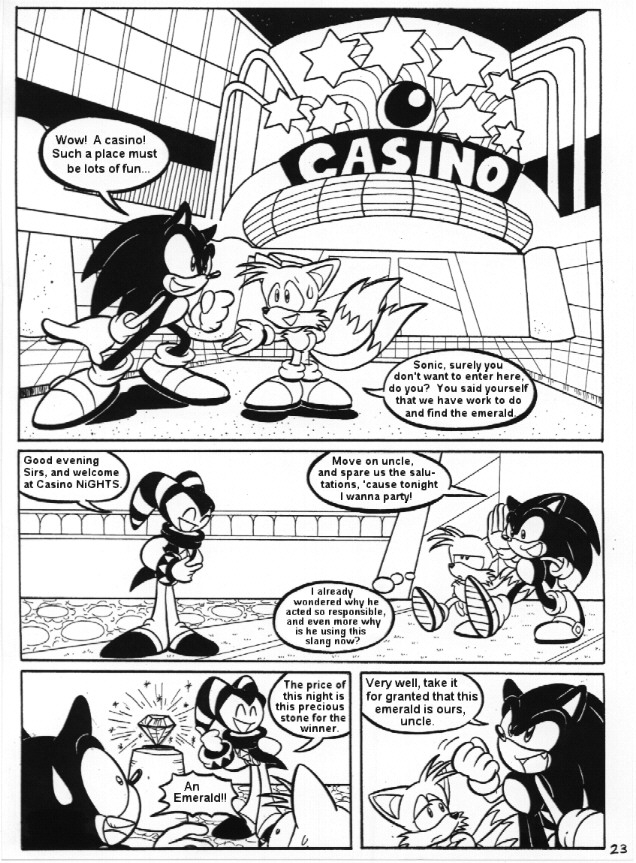 Sonic Adventure Fan Comic Unfinished 22