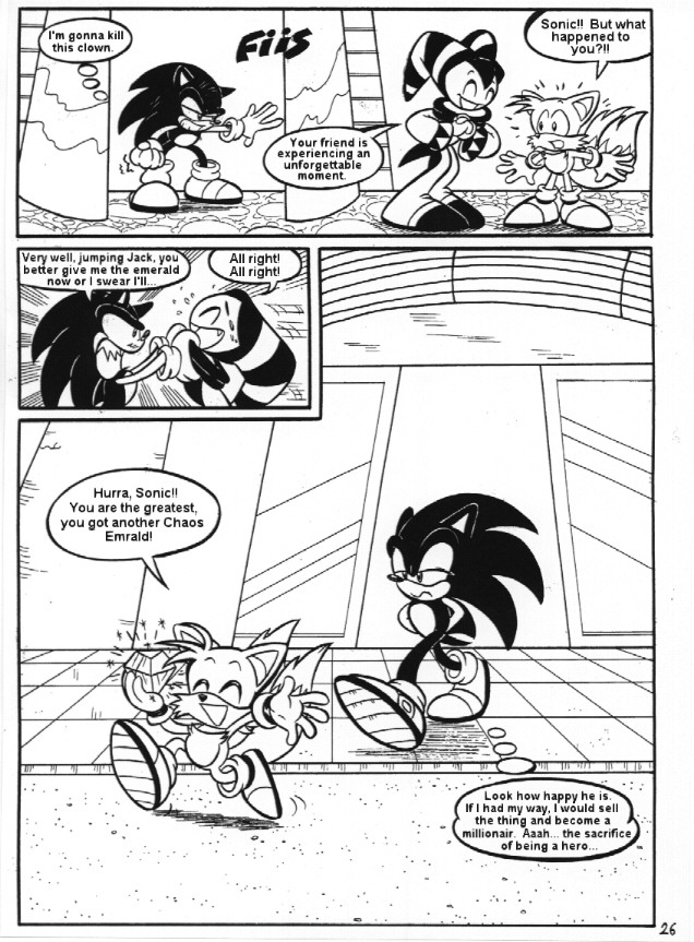 Sonic Adventure Fan Comic Unfinished 25